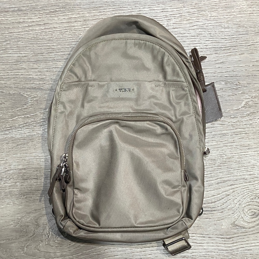 Tumi Backpack in Taupe